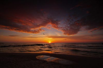Sonnenuntergang Ostsee